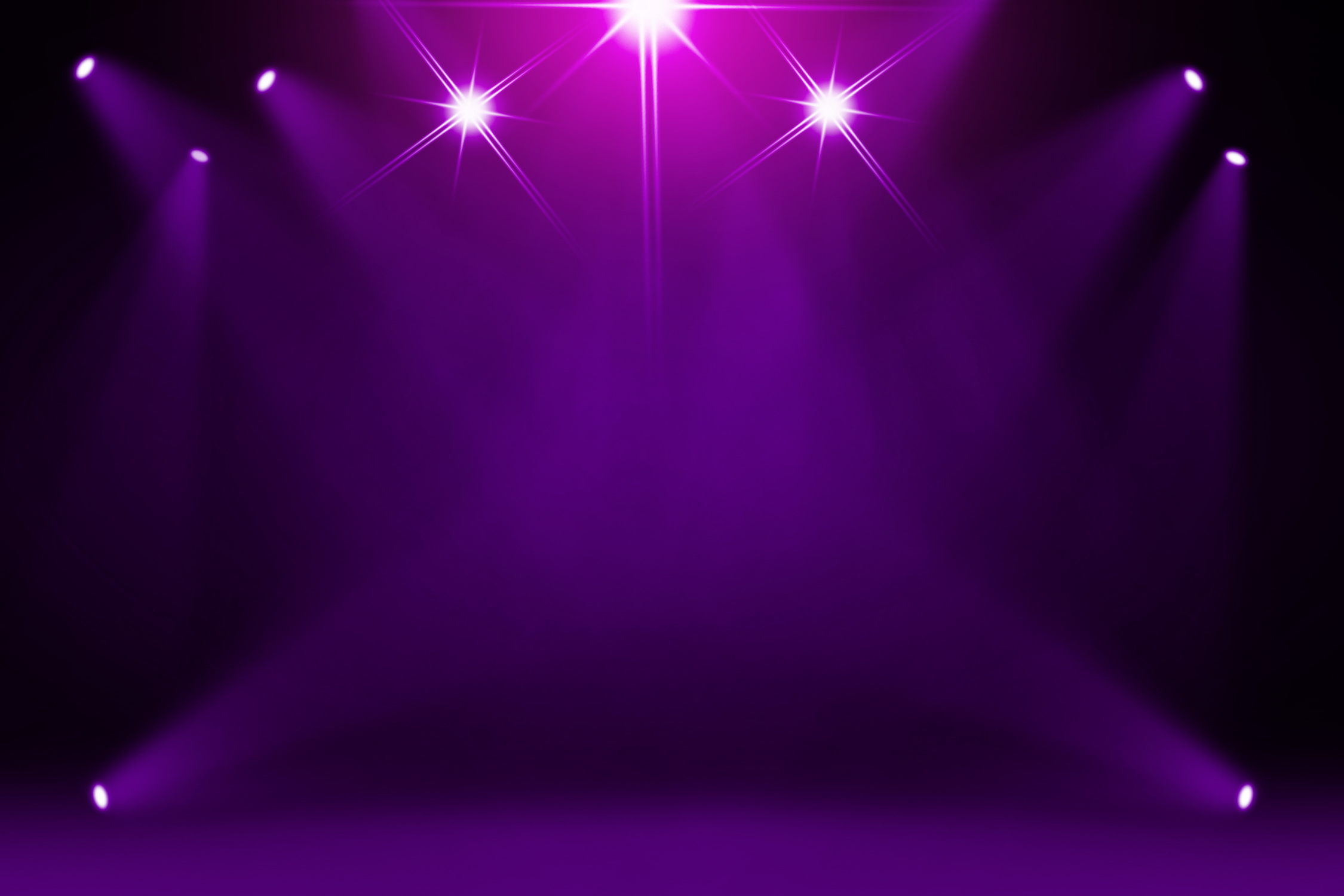 Purple stage theater background